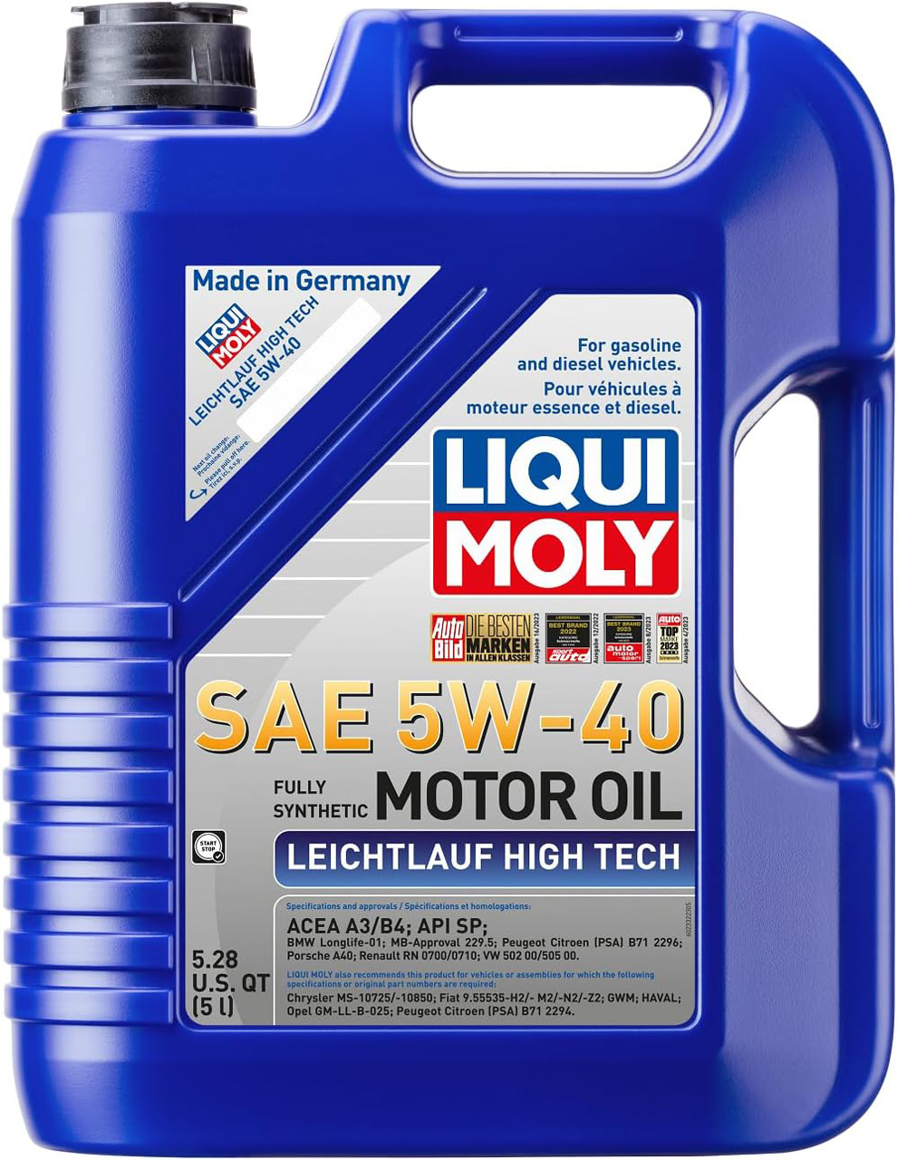 Liqui Moly 2332 Leichtlauf High Tech 5W-40 Engine Oil