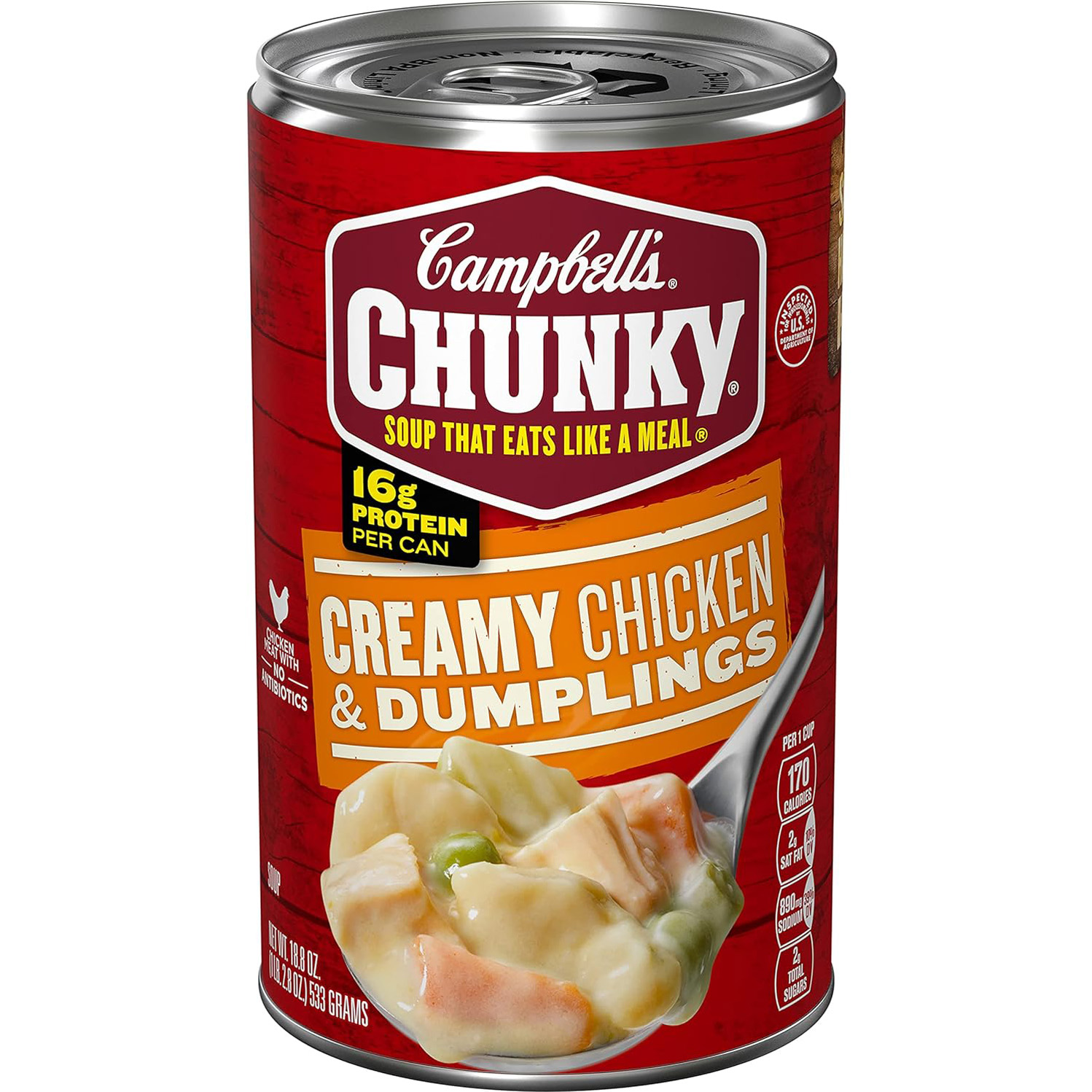Campbell’s Chunky Soup, Creamy Chicken and Dumplings Soup