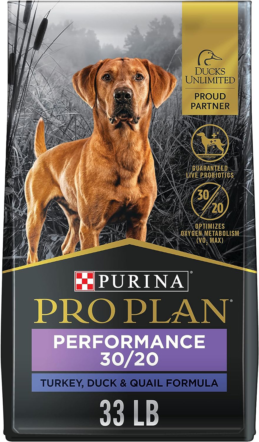 Purina Pro Plan Sport Performance 30/20 Turkey, Duck, & Quail Formula Dry Dog Food
