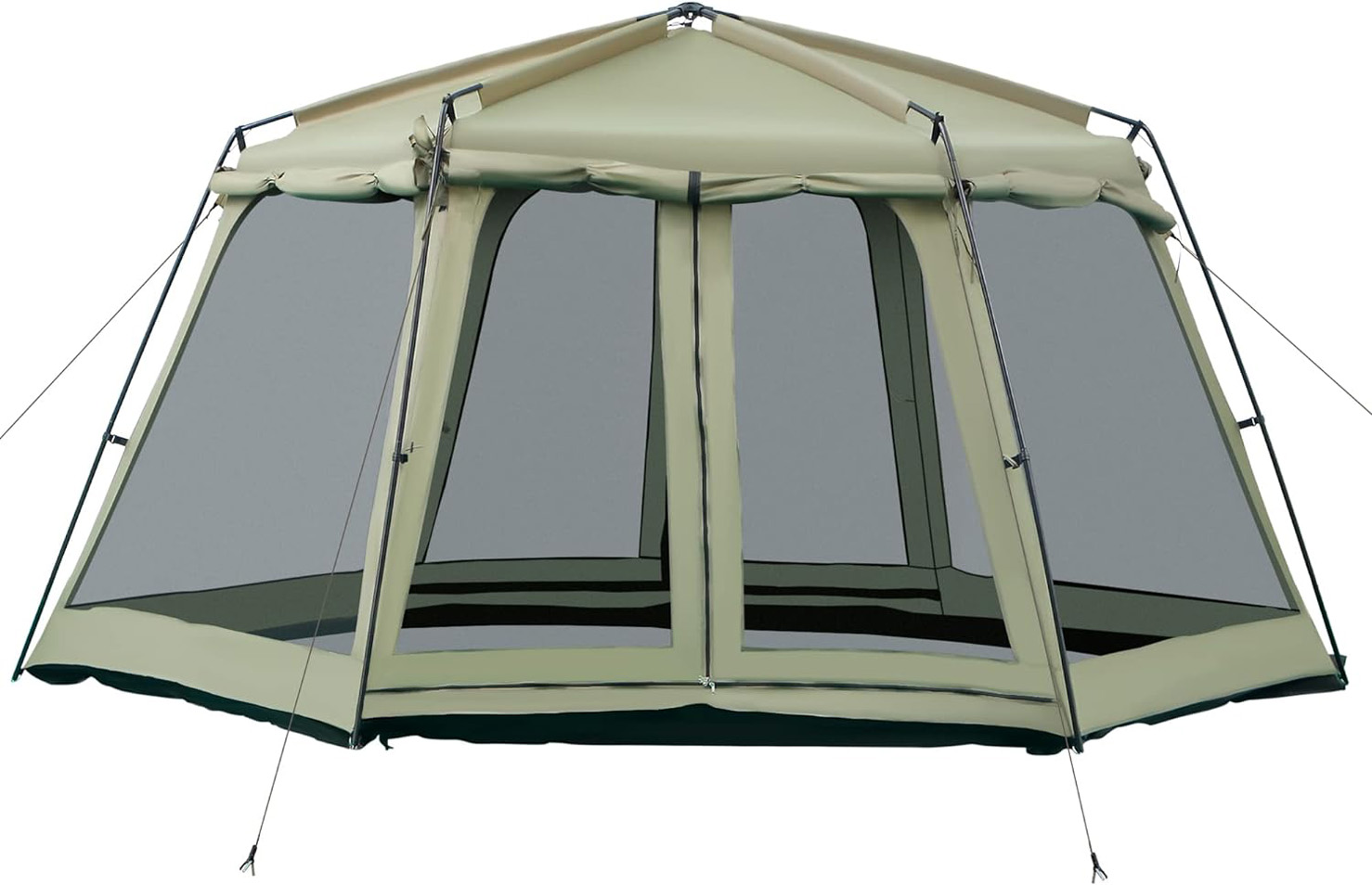 Outsunny 8-10 Person Screen House Room Instant Camping Canopy