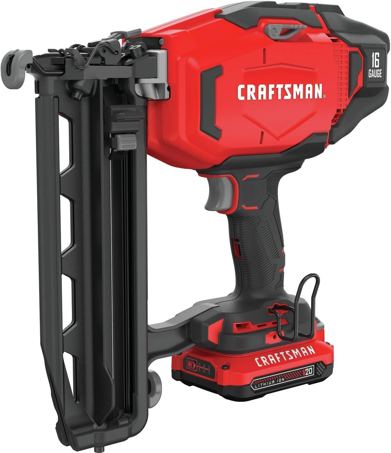 CRAFTSMAN V20 2.5-in 16-Gauge Cordless Finish Nailer (Battery & Charger Included)