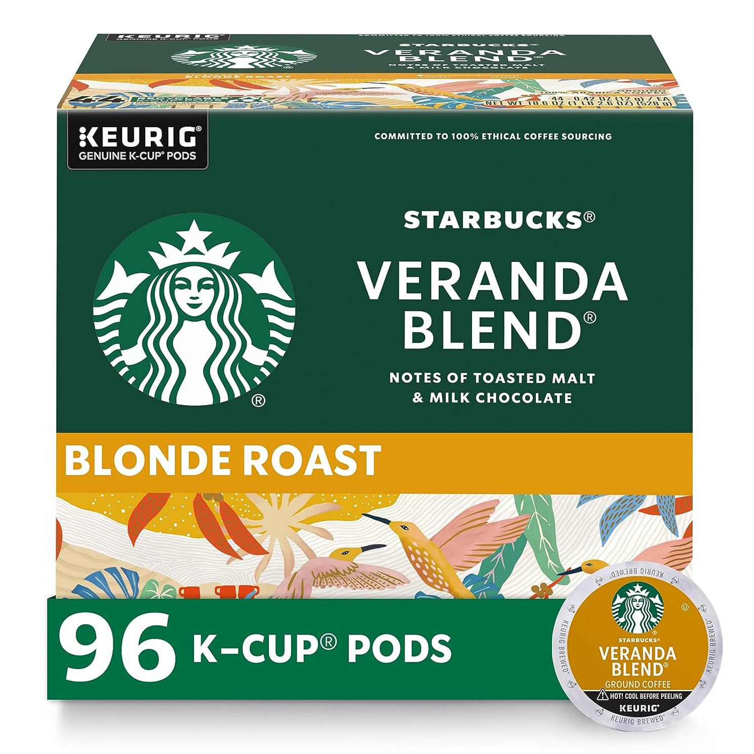 Starbucks K-Cup Coffee Pods—Starbucks Blonde Roast Coffee