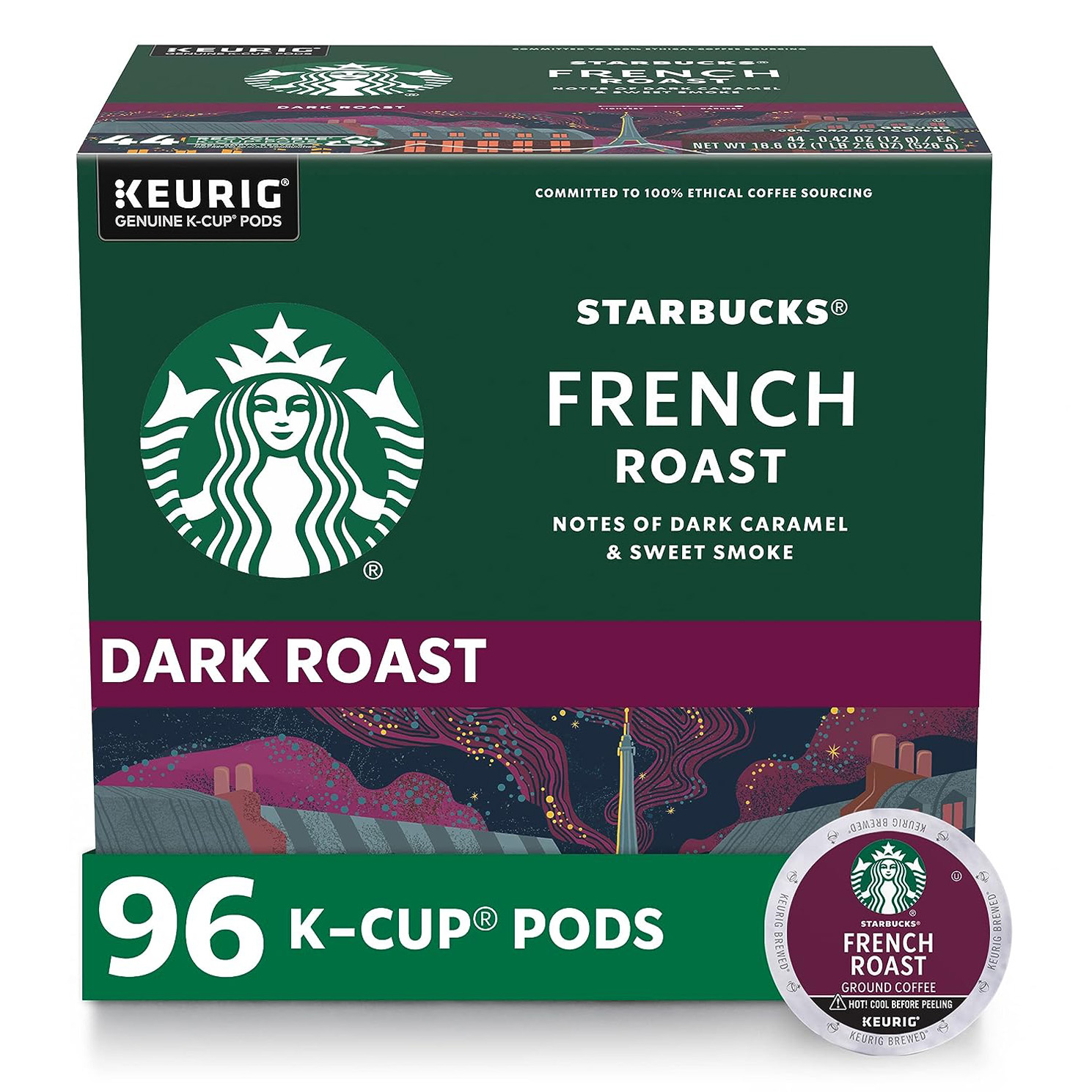 Starbucks K-Cup Coffee Pods—Dark Roast Coffee