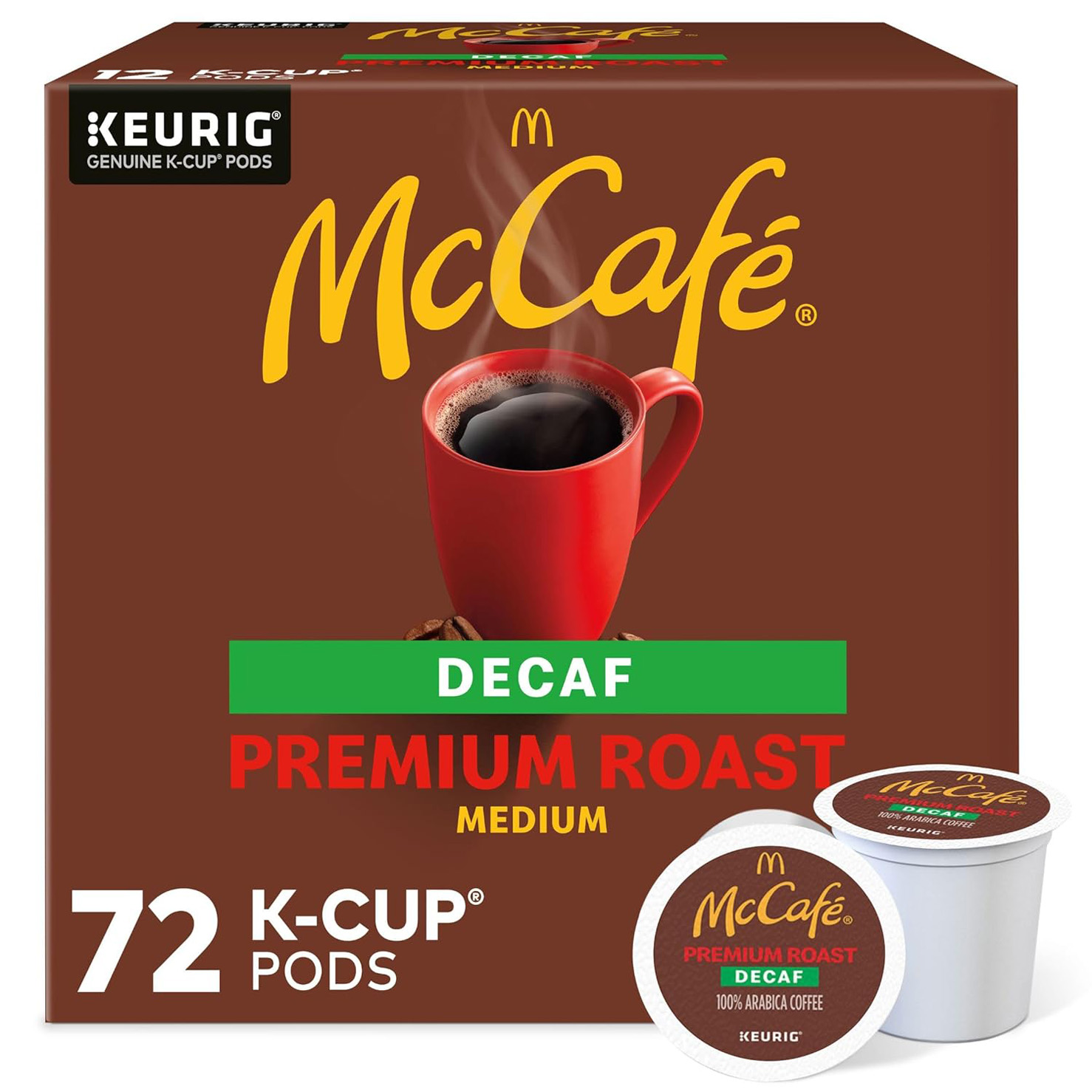 McCafé Decaf Premium Medium Roast K-Cup Coffee Pods