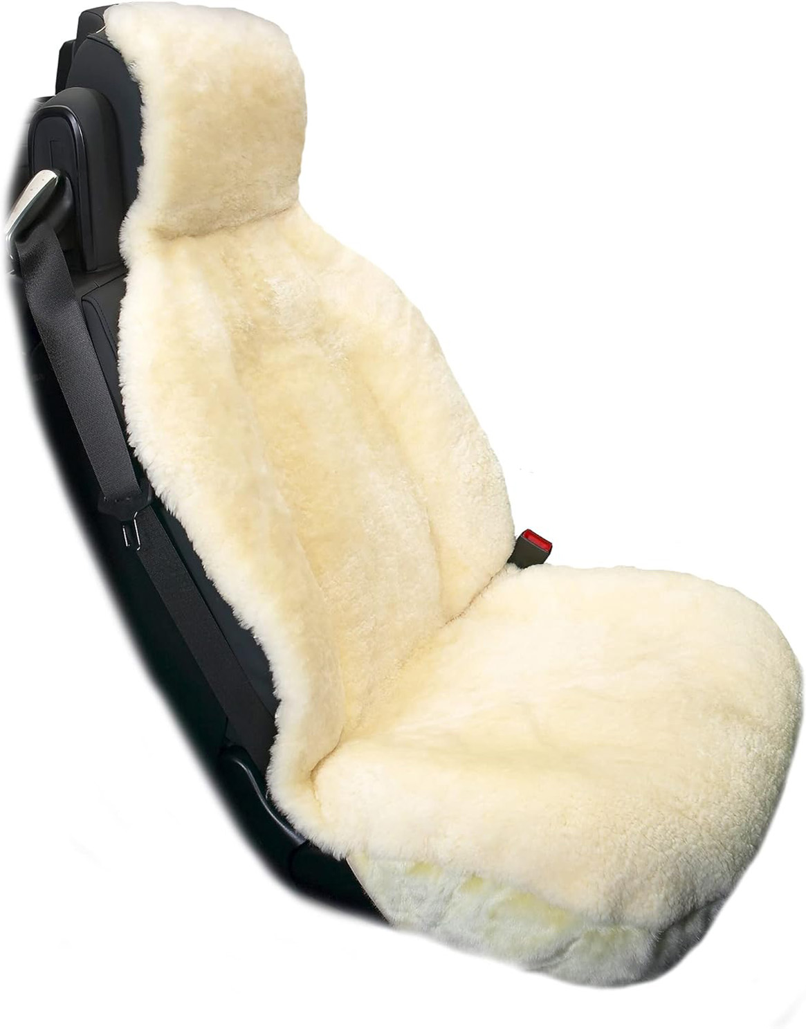 Eurow Genuine Australian Sheepskin Sideless Seat Cover – Champagne