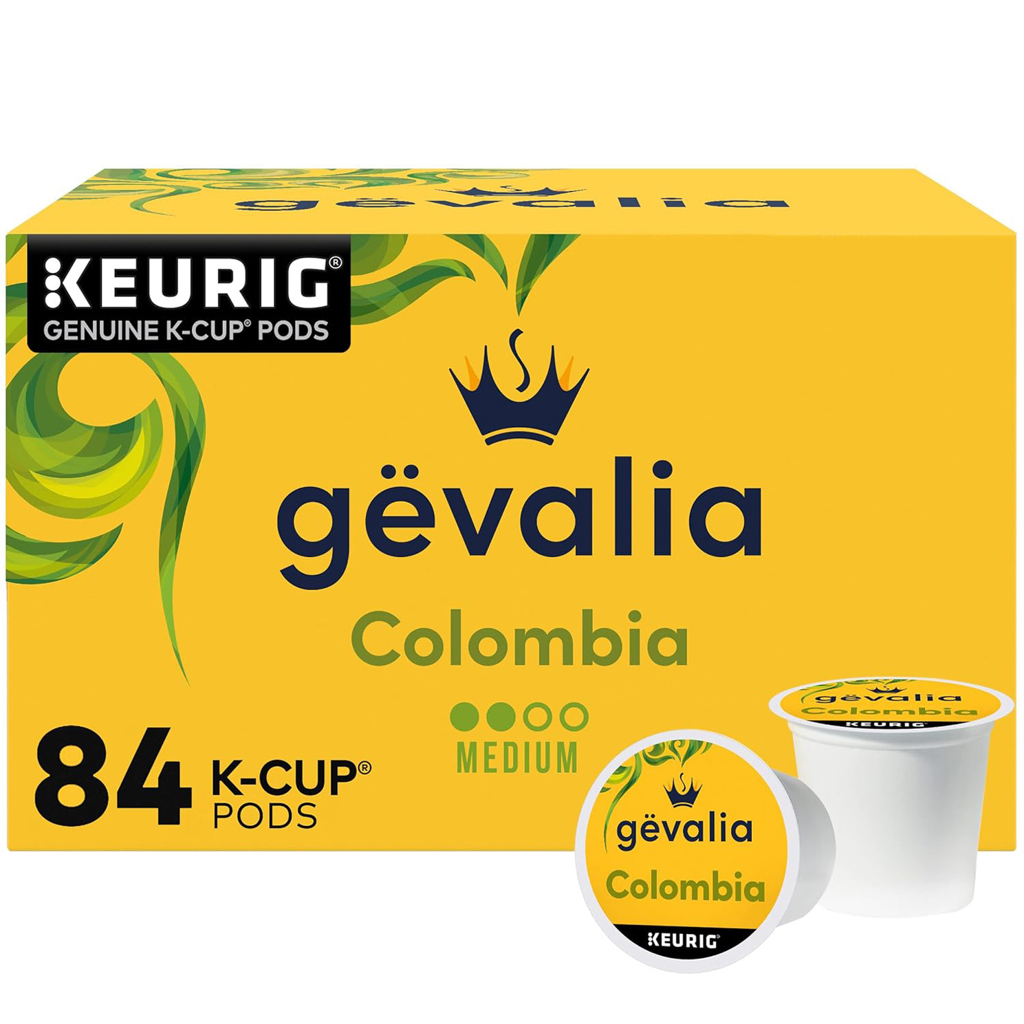 Gevalia Colombia K-Cup Coffee Pods, for a Keto and Low Carb Lifestyle
