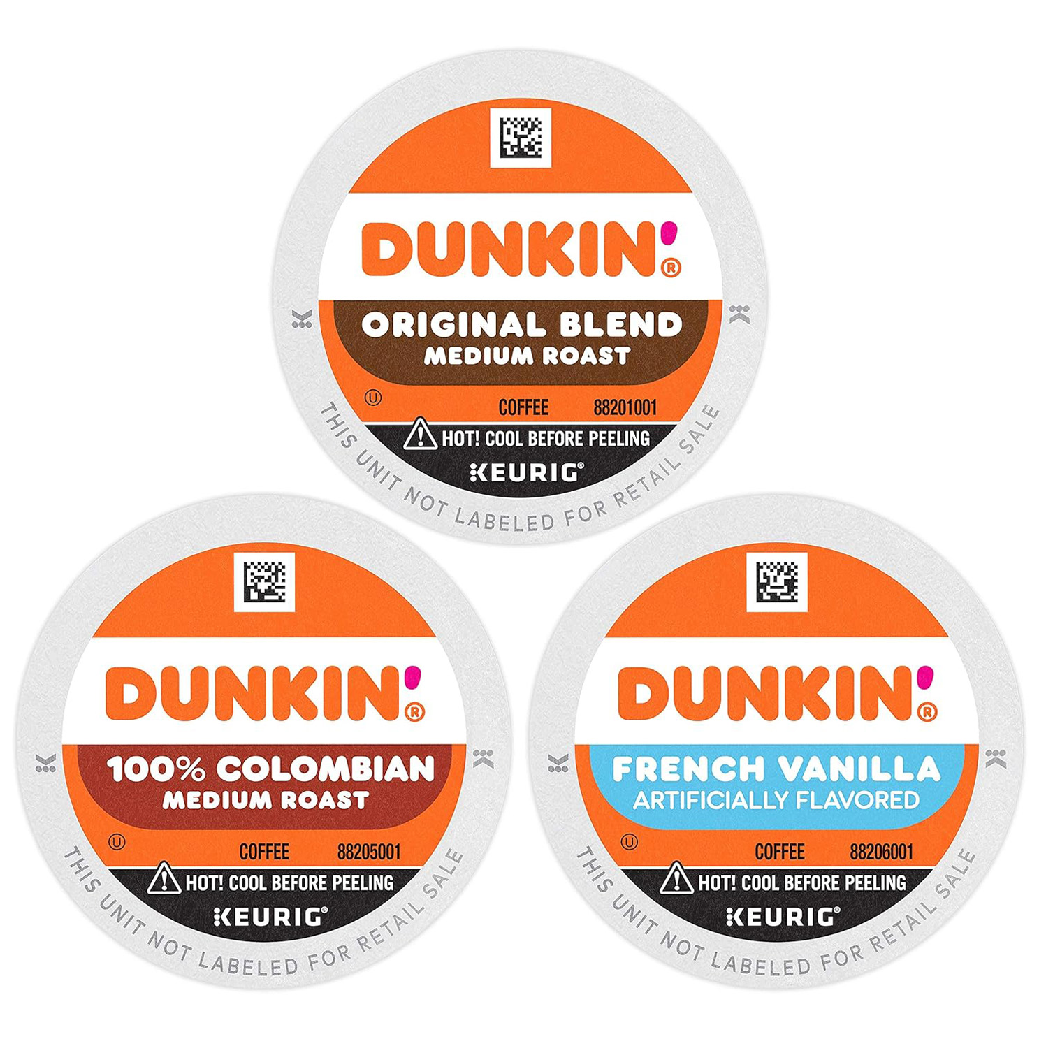 Dunkin’ Best Sellers Coffee Variety Pack, 60 Keurig K-Cup Pods