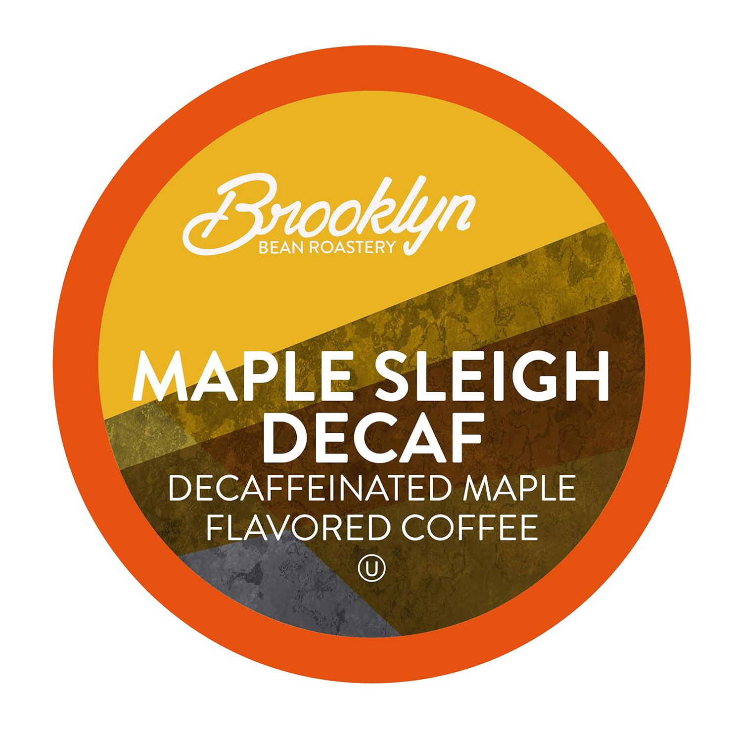 Brooklyn Beans Coffee Pods, Maple Sleigh Decaf, Compatible with 2.0 Keurig Coffee Pods K Cup Brewers