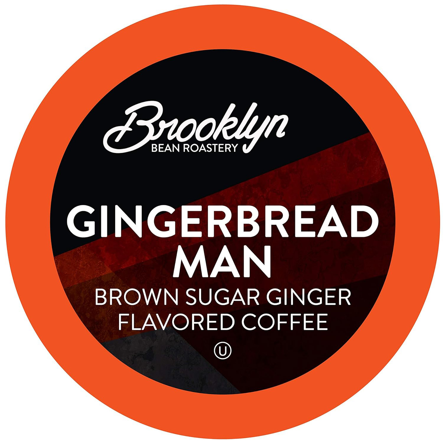Brooklyn Beans Gingerbread Man Coffee Pods, Compatible with 2.0 K-Cup Brewers