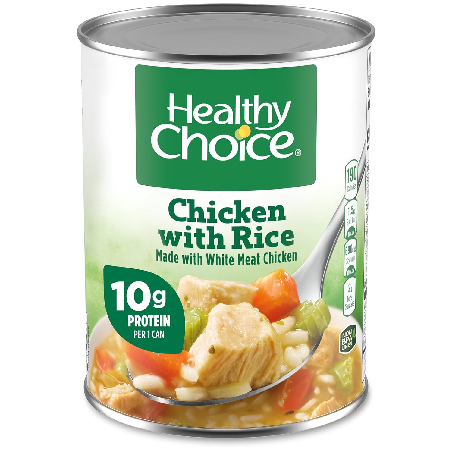 Healthy Choice Chicken With Rice Soup, 15 Oz Cans
