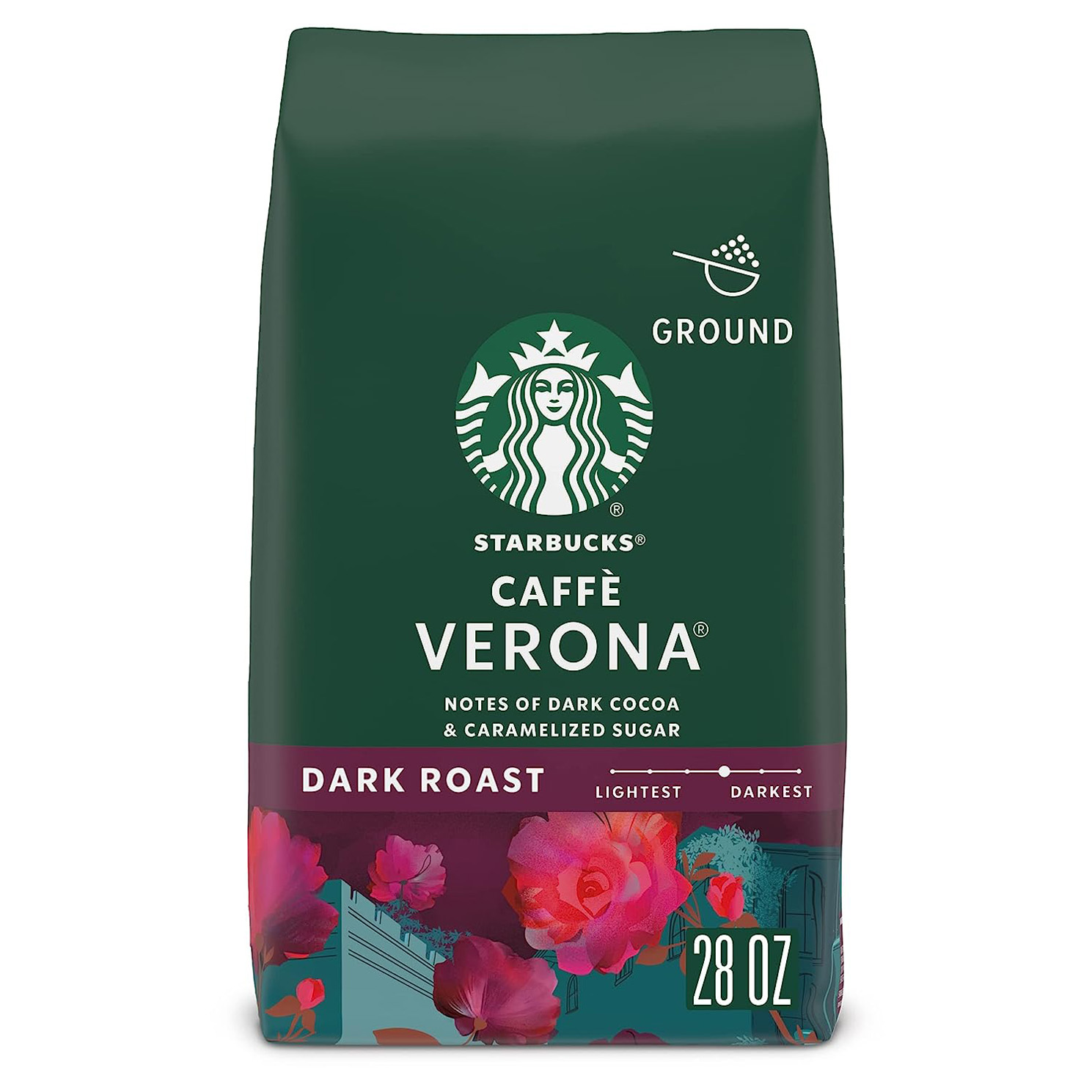 Starbucks Caffè Verona Dark Roast Ground Coffee
