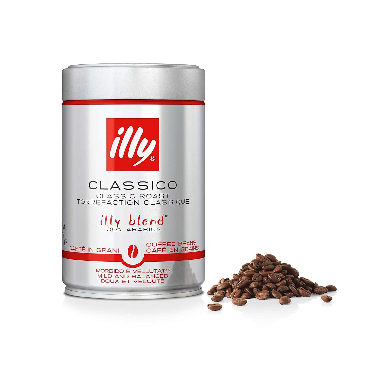 lly Classico Whole Bean Coffee, Medium Roast, Classic Roast with Notes Of Caramel