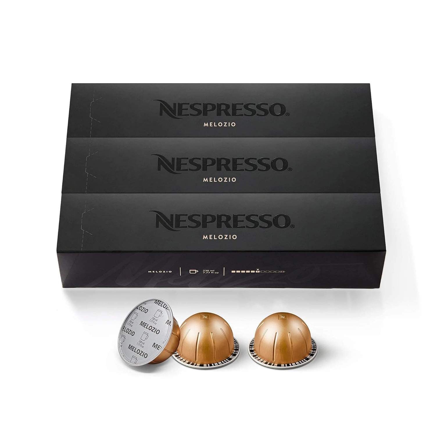 Nestle Nespresso Capsules VertuoLine, Melozio, Medium Roast Coffee