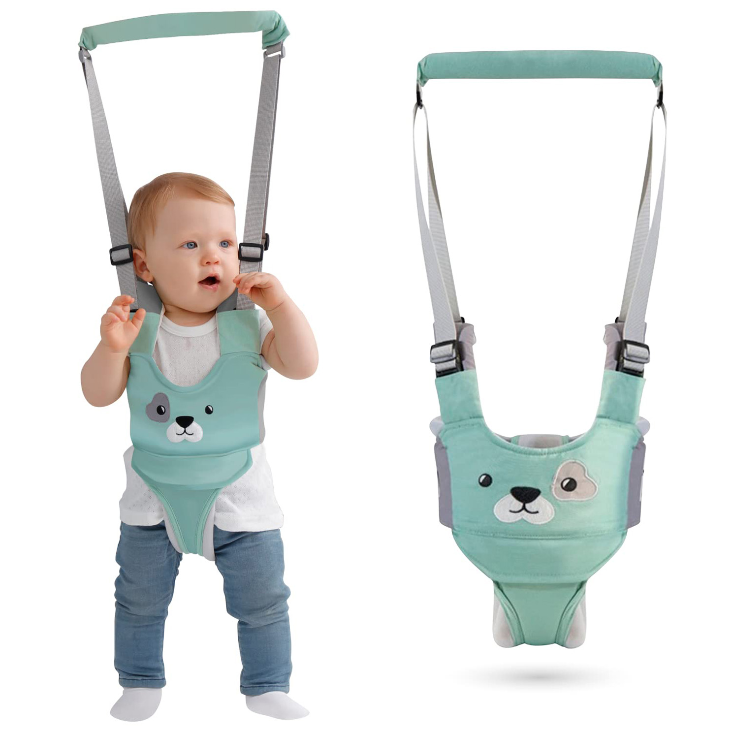 Watolt Baby Walking Harness – Handheld Kids Walker Helper – Toddler Walker Belt