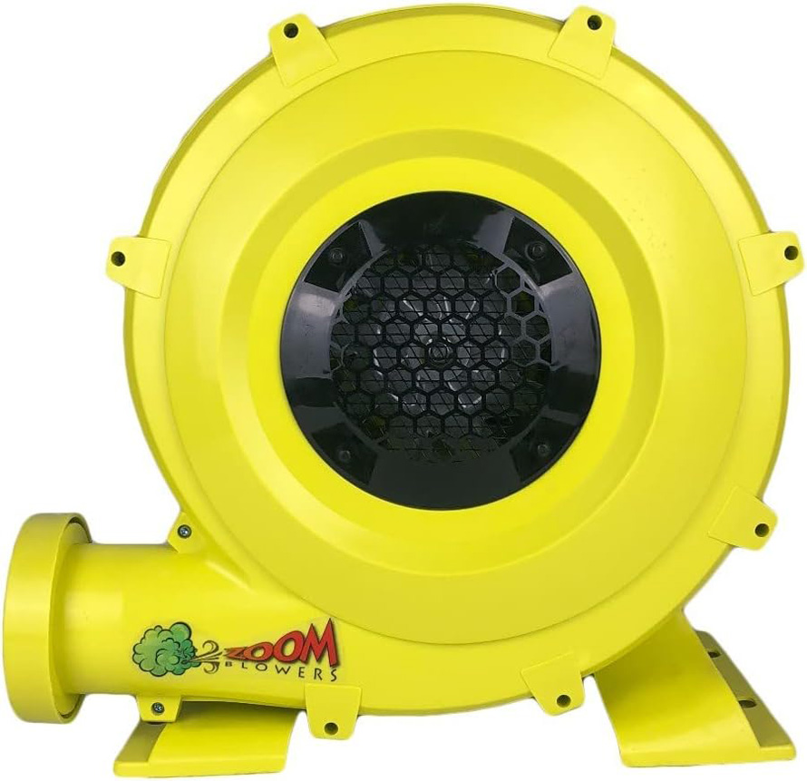 Zoom 1 HP Inflatable Bounce House Blower Air Pump Fan