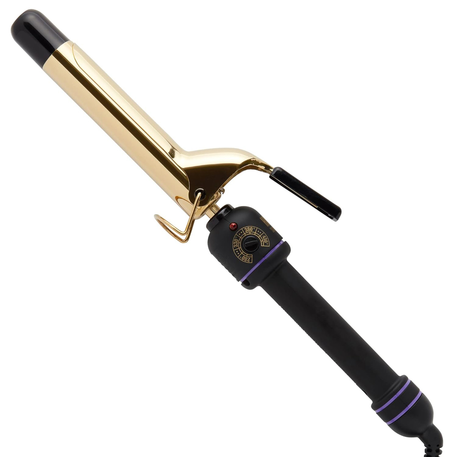 Hot Tools Pro Signature 24K Gold Curling Iron/Wand | Long-Lasting, Defined Curls