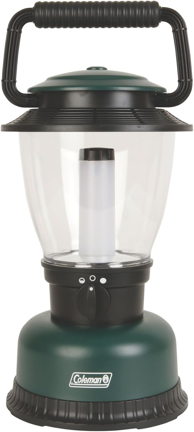 Coleman Rugged XL 700L LED Lantern, Impact-and-Water Resistant Lantern with 2 Light Settings for Camping