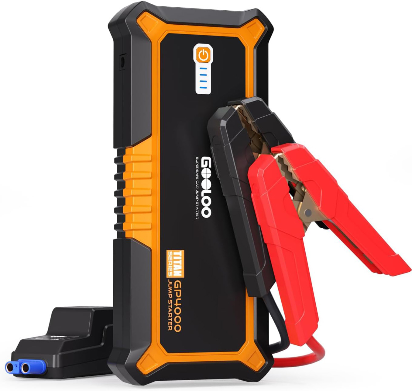 GOOLOO 4000A Peak Car Jump Starter 12V Auto Battery Booster SuperSafe Lithium Jump Box for All Gas