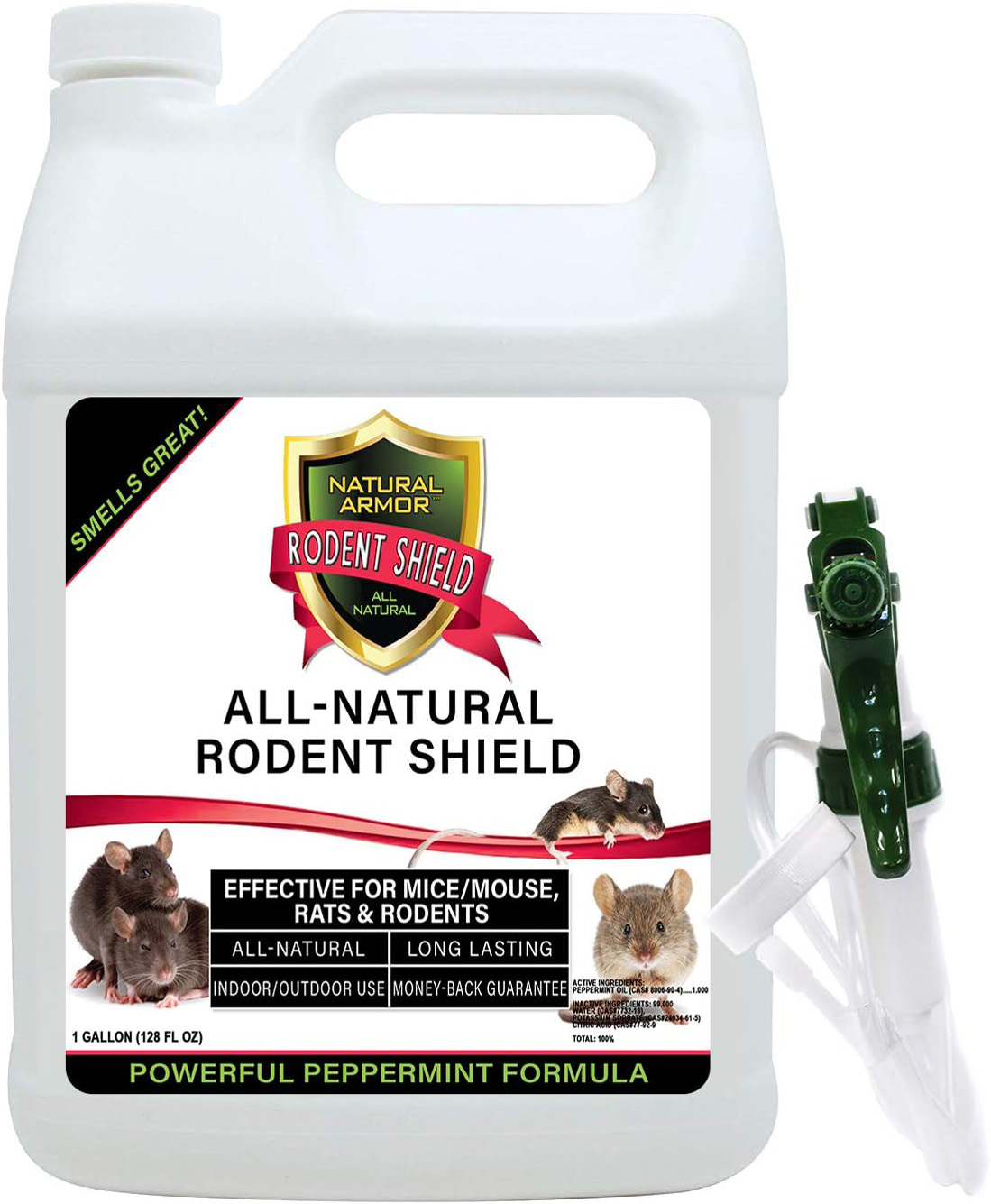 Natural Armor Peppermint Repellent for MiceMouse, Rats